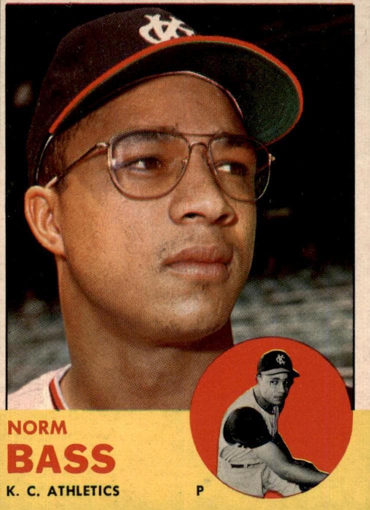 Norm Bass 1963 topps Topps