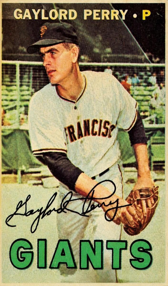 Gaylord Perry 1967 topps
