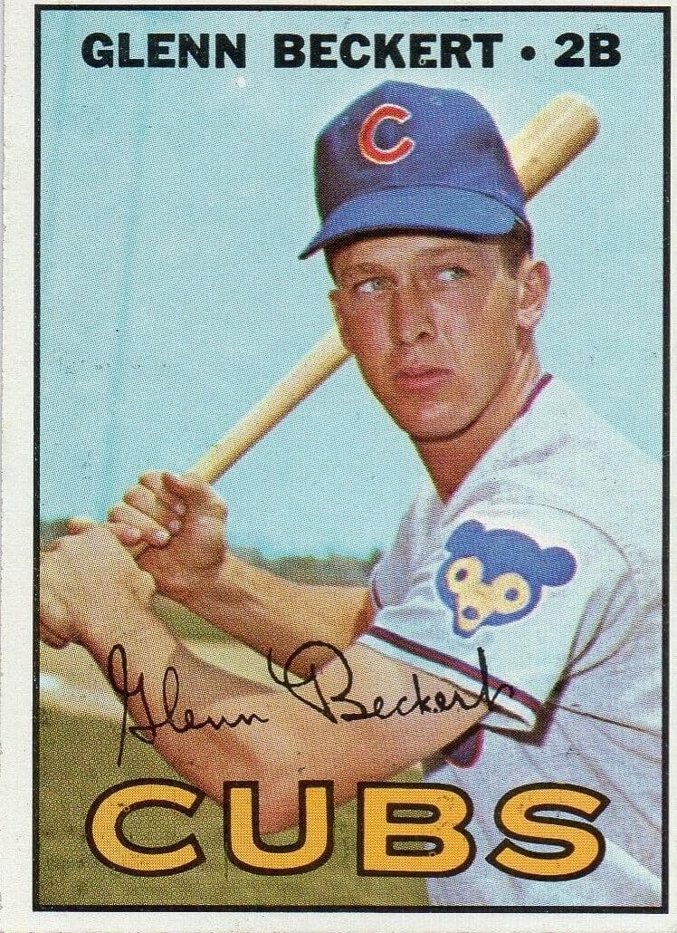 Glenn Beckert 1967 topps Topps
