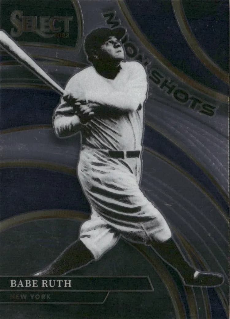 Babe Ruth 2022 panini Panini Select