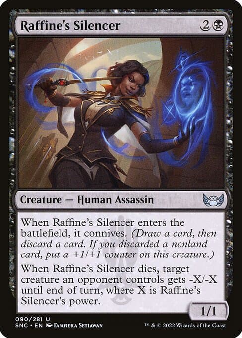 Raffine's Silencer 2022 Magic: The Gathering Streets of New Capenna