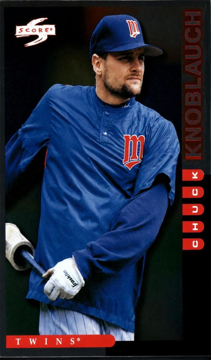 Chuck Knoblauch 1998 panini Score