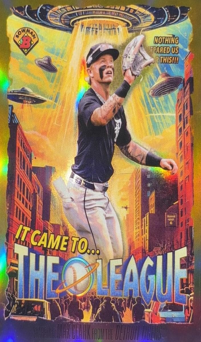 Max Clark 2025 bowman Bowman Chrome