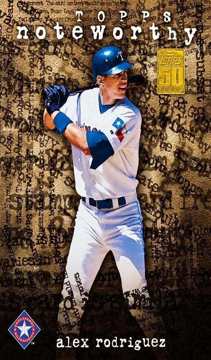 Alex Rodriguez 2001 topps Topps