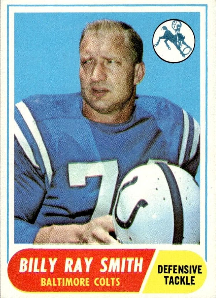 Billy Ray Smith 1968 topps Topps