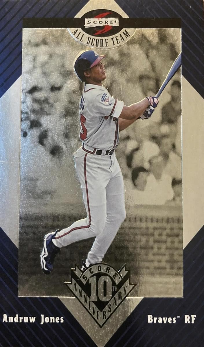 Andruw Jones 1998 panini Score