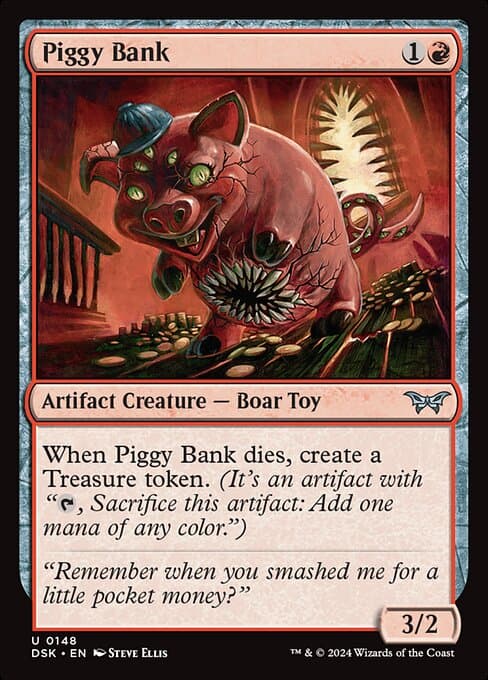 Piggy Bank 2024 Magic: The Gathering Duskmourn: House of Horror