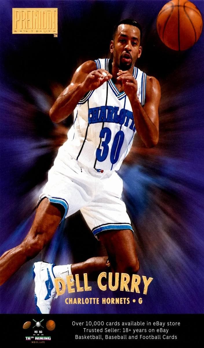 Dell Curry 1997 fleer