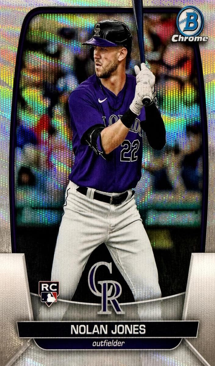 Nolan Jones trading card