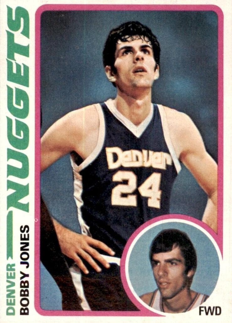 Bobby Jones 1978 topps Topps