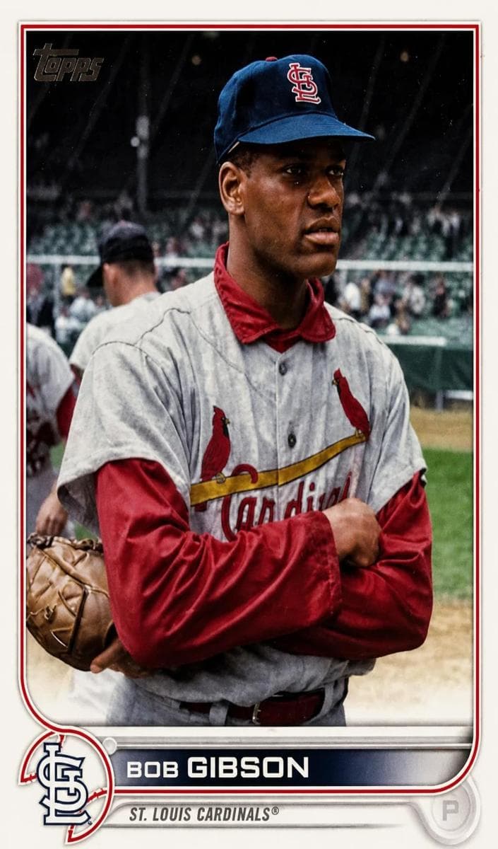 Bob Gibson 2022 topps Topps Update