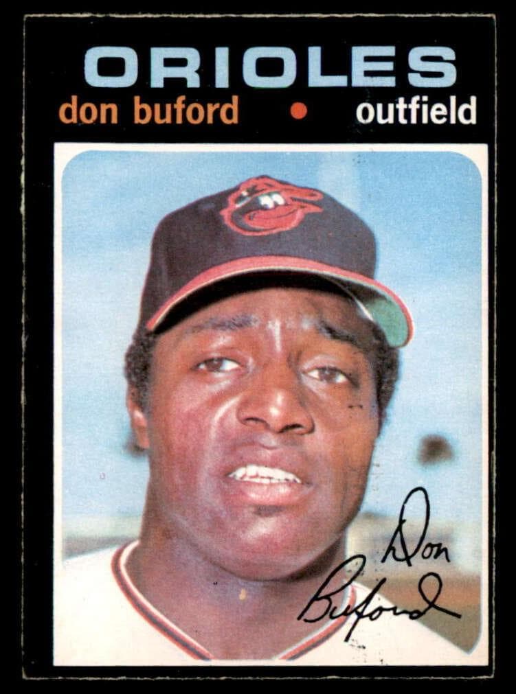 Don Buford 1971 topps O-Pee-Chee