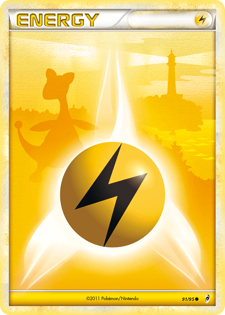 Lightning Energy 2011 Pokemon Call of Legends