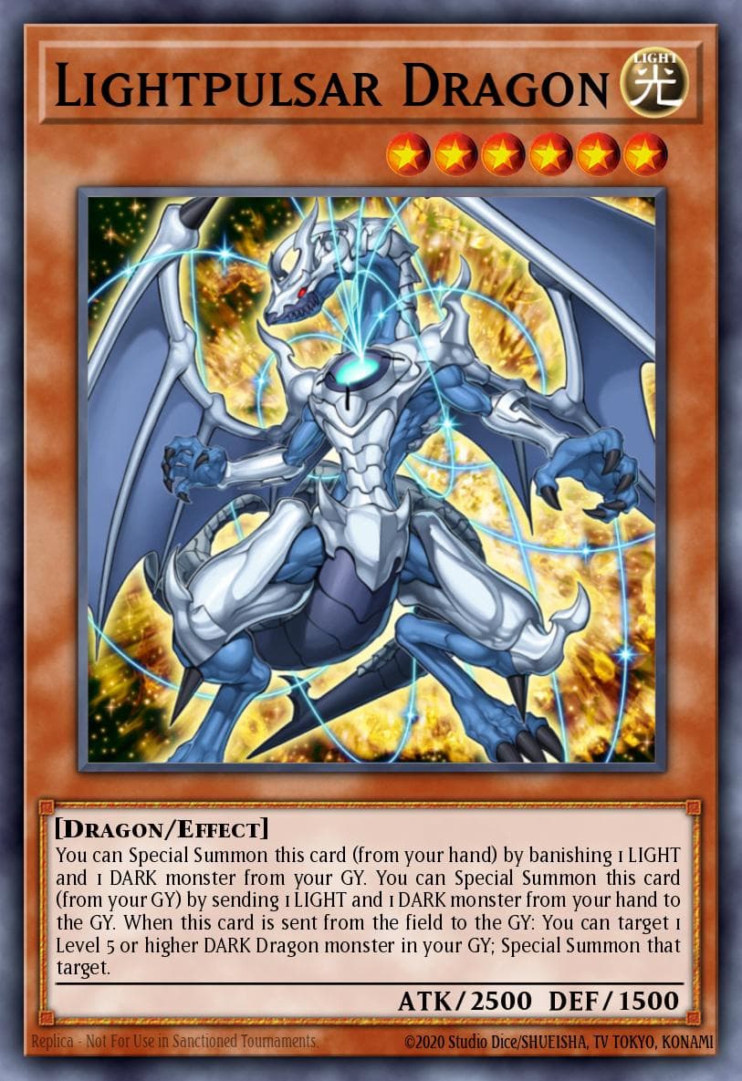 Lightpulsar Dragon #SDDC-EN001