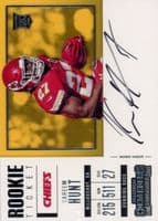 Kareem Hunt trading card