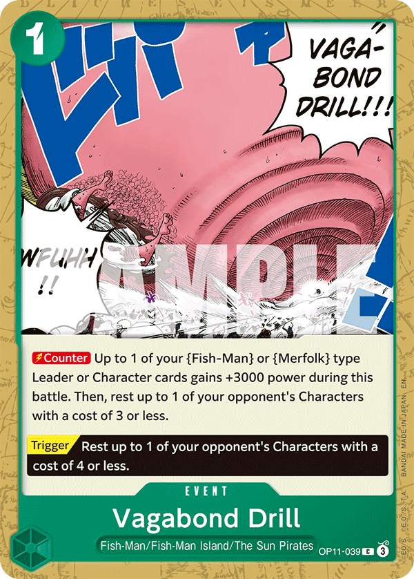 Vagabond Drill 2025 One Piece Japanese Fist of Divine Speed