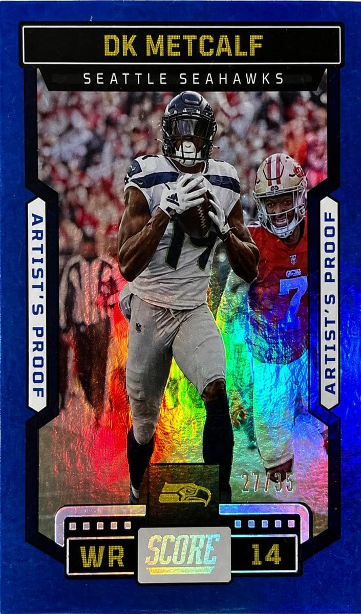 DK Metcalf 2023 panini Score