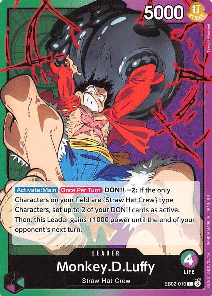 Monkey.D.Luffy #EB02-010