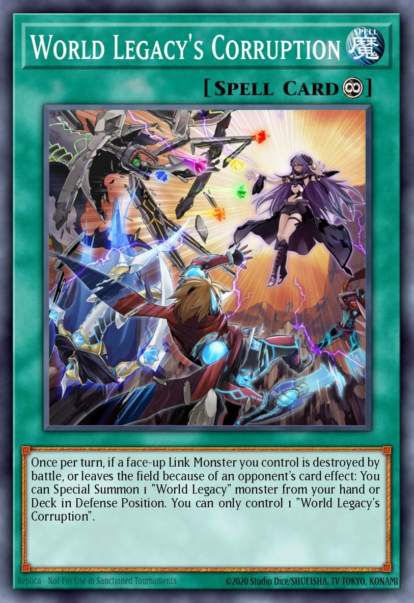 World Legacy's Corruption 2018 Yu-Gi-Oh! Flames of Destruction