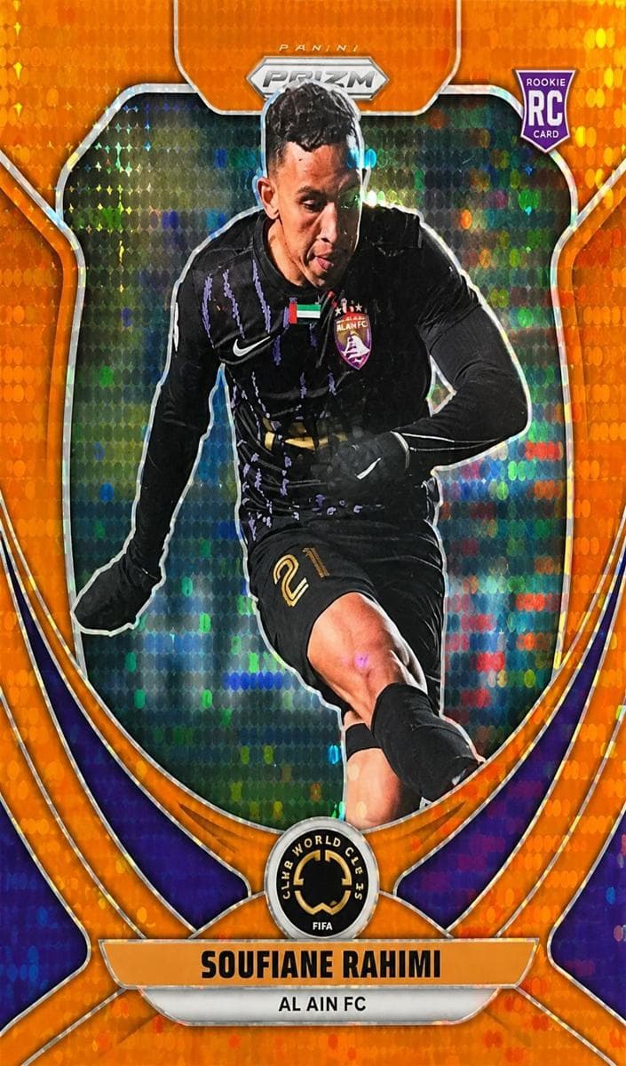 Soufiane Rahimi trading card
