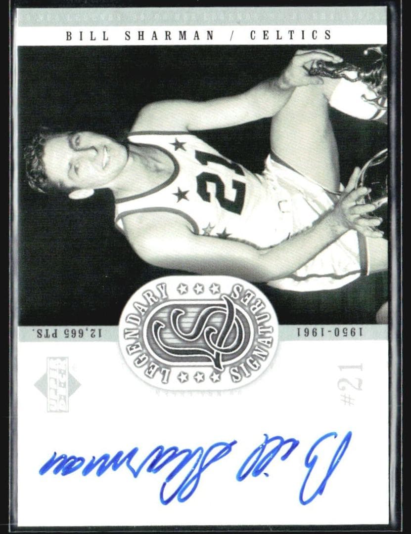 Bill Sharman 1999 upper-deck Legends