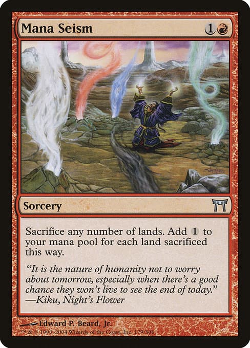 Mana Seism 2004 Magic: The Gathering Champions of Kamigawa