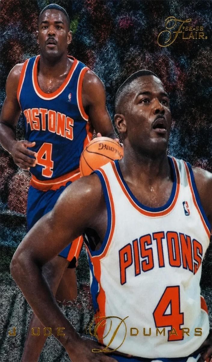 Joe Dumars 1995 unknown Flair