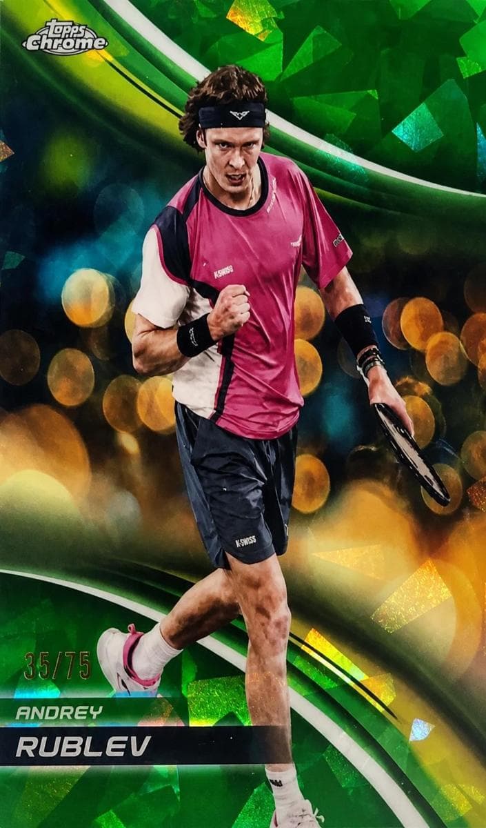 Andrey Rublev trading card