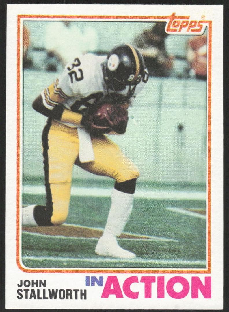 John Stallworth 1982 topps Topps