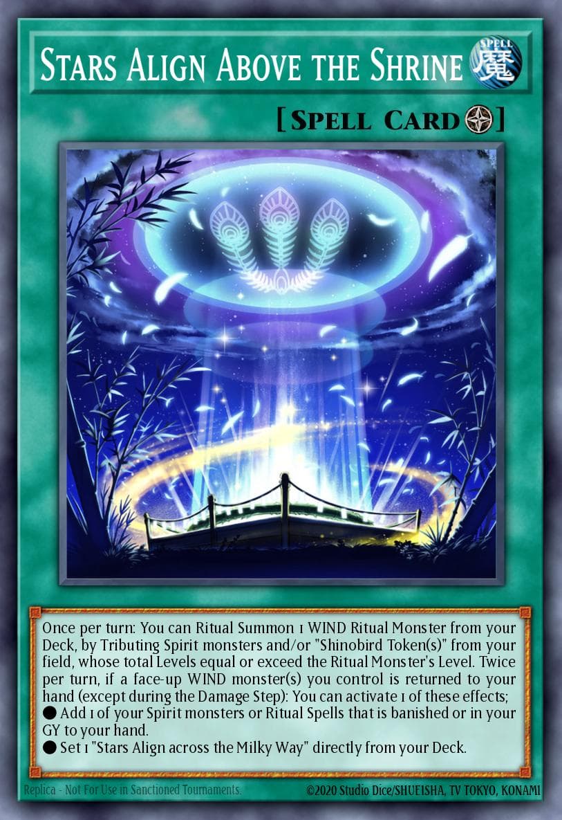 Stars Align Above the Shrine 2023 Yu-Gi-Oh! Age of Overlord