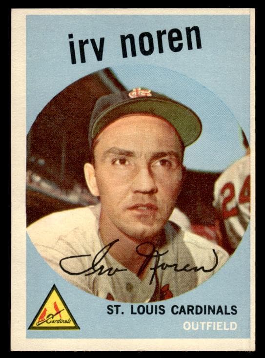 Irv Noren 1959 topps Topps