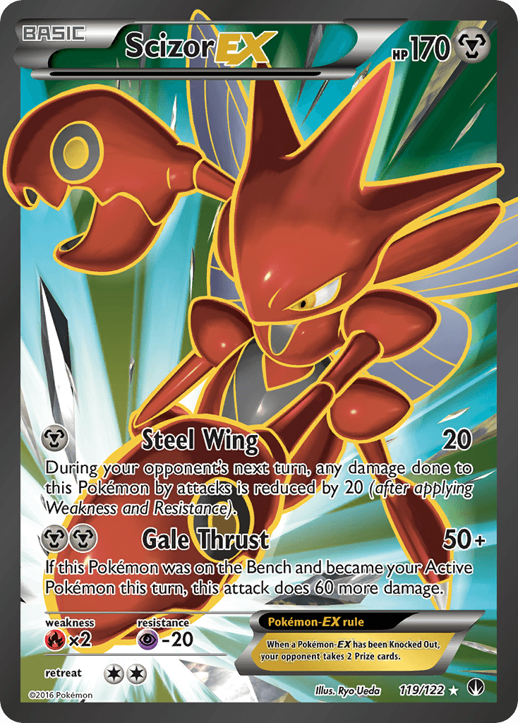 Scizor EX 2016 Pokemon
