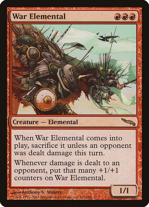 War Elemental 2003 Magic: The Gathering