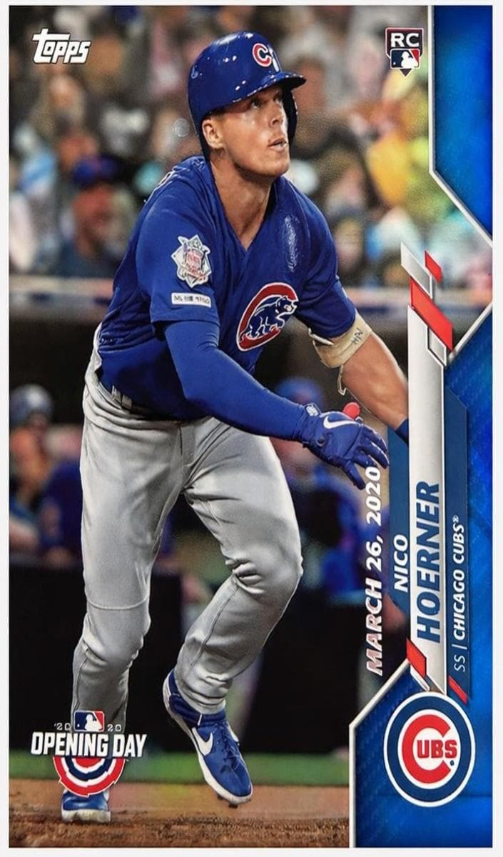 Nico Hoerner 2020 topps