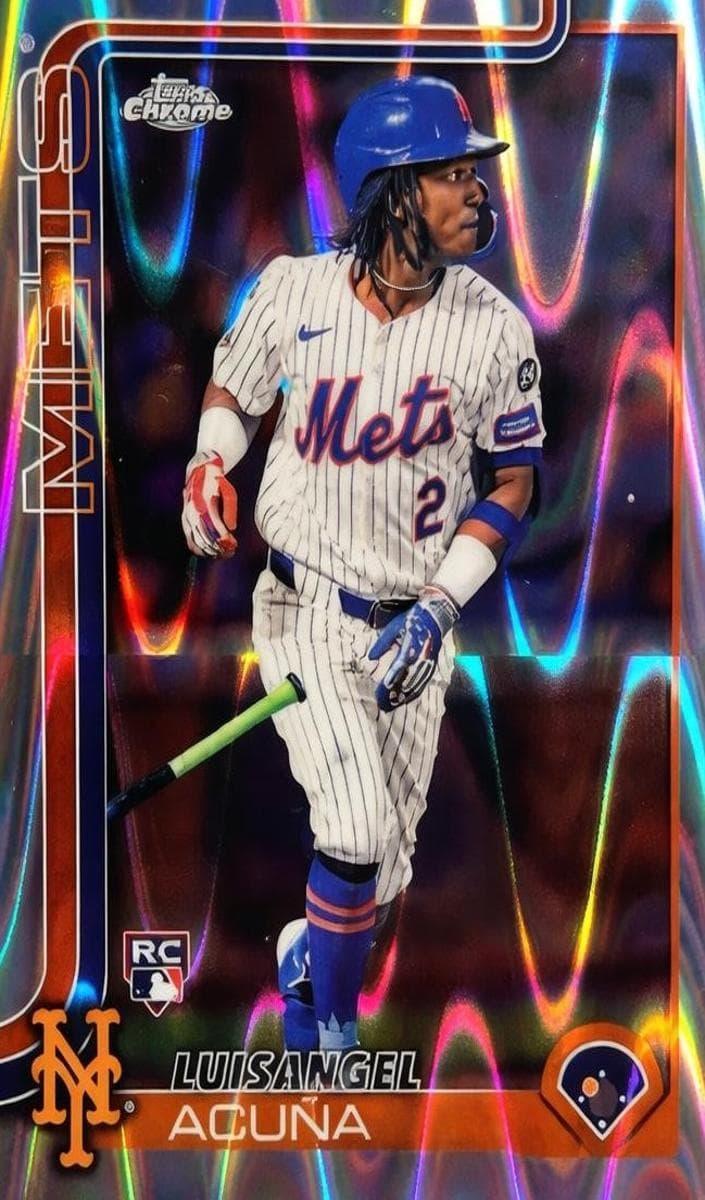 Luisangel Acuña trading card