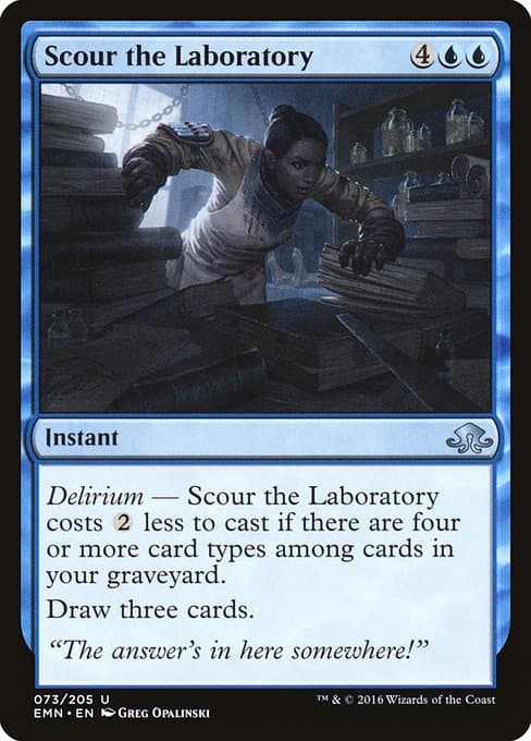 Scour the Laboratory 2016 Magic: The Gathering Eldritch Moon