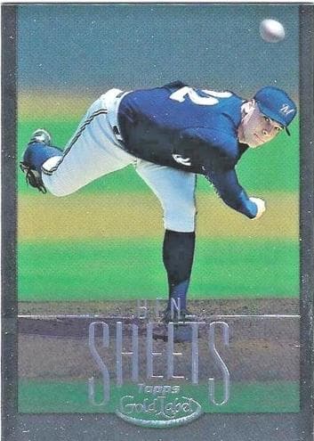 Ben Sheets 2002 topps Gold Label
