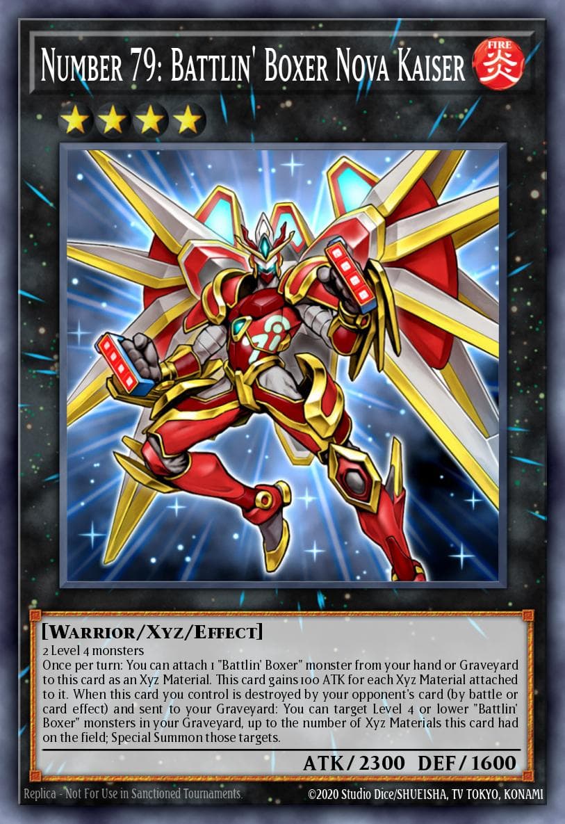 Number 79: Battlin' Boxer Nova Kaiser #WSUP-EN014