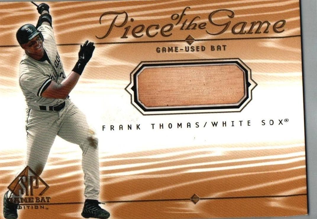 Frank Thomas 2001 unknown SP Game Bat Edition