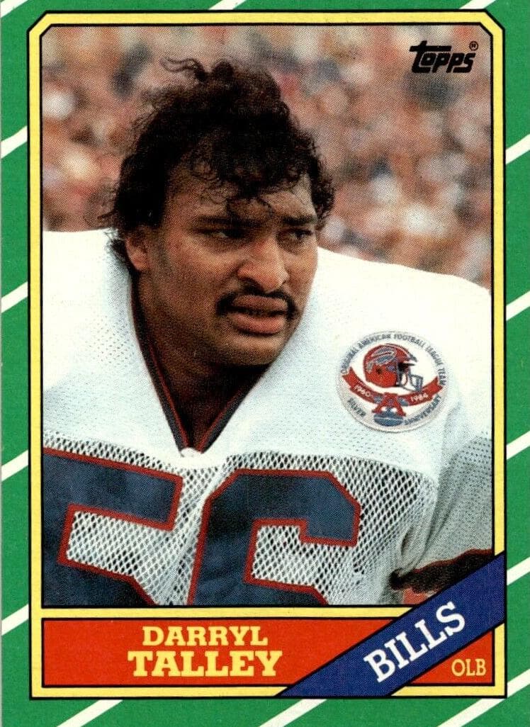 Darryl Talley trading card