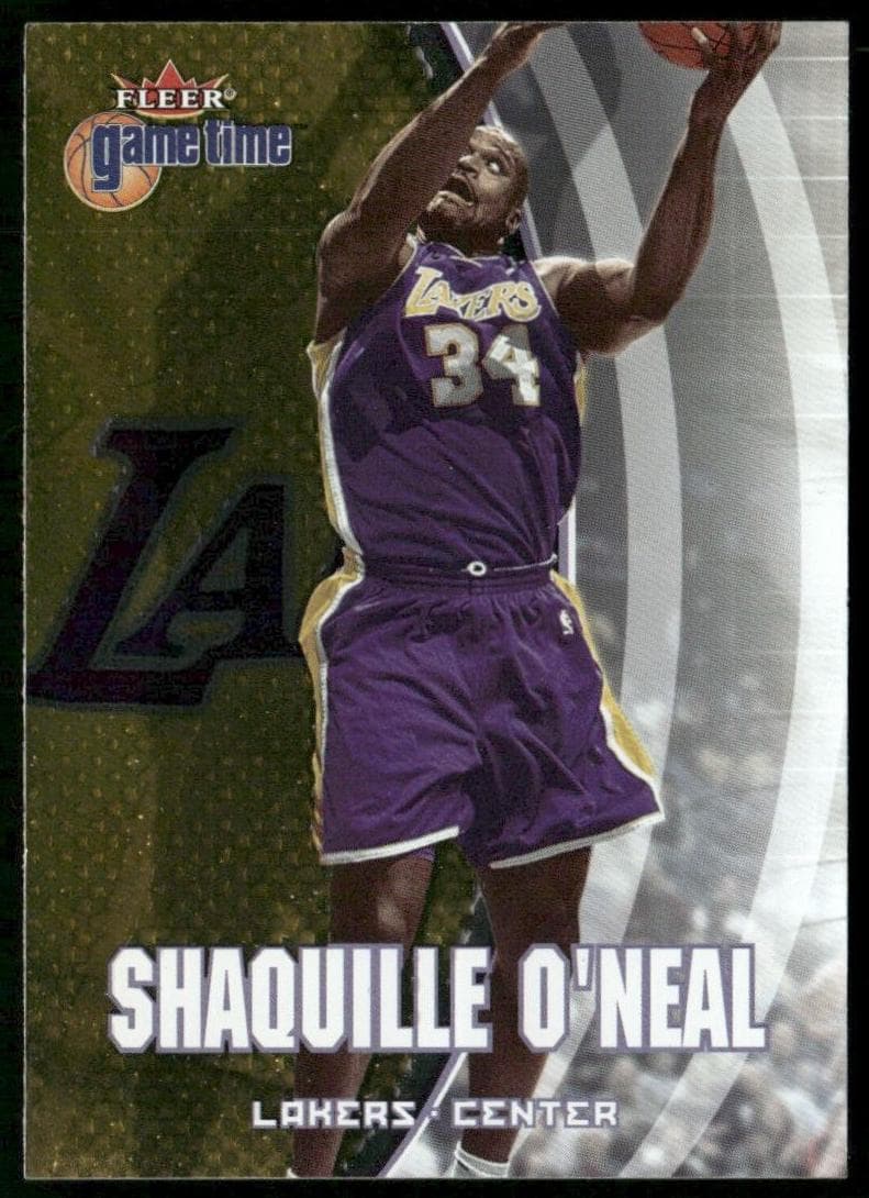 Shaquille O'Neal 2000 fleer