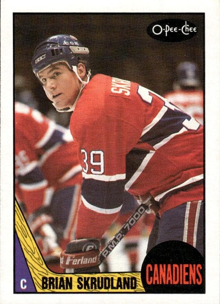 Brian Skrudland trading card