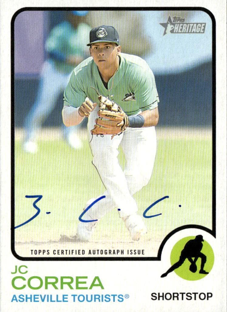 JC Correa trading card