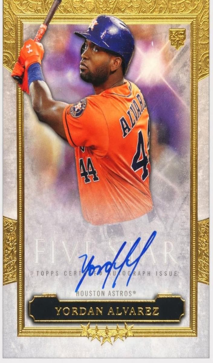 Yordan Alvarez 2020 topps