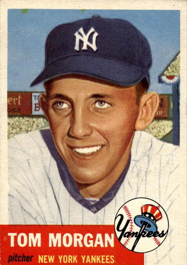 Tom Morgan 1953 topps Topps