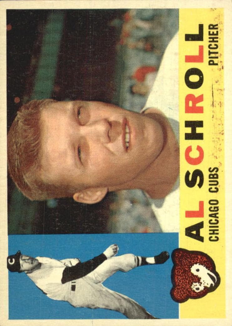Al Schroll 1960 topps Topps