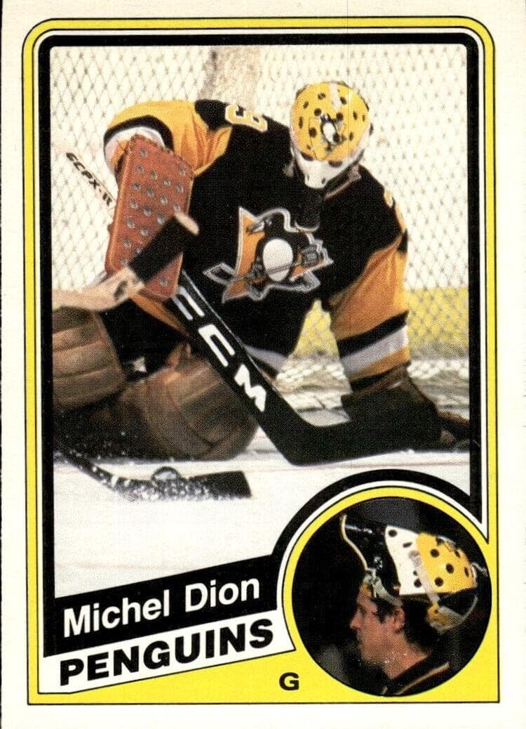 Michel Dion trading card