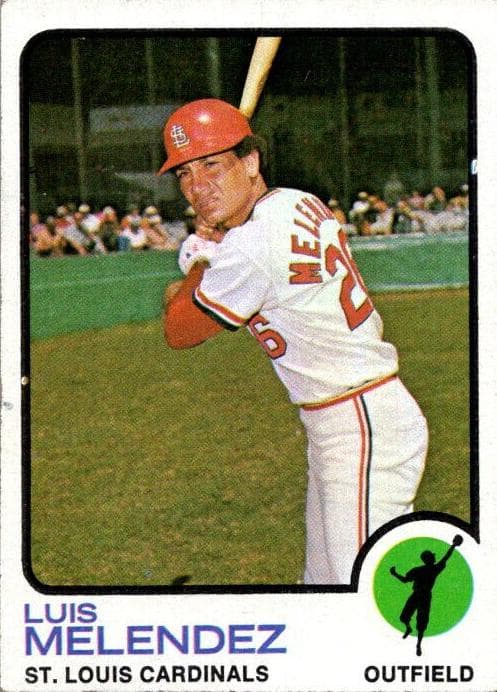 Luis Melendez 1973 topps Topps