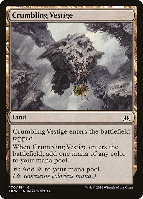 Crumbling Vestige 2000 Magic: The Gathering