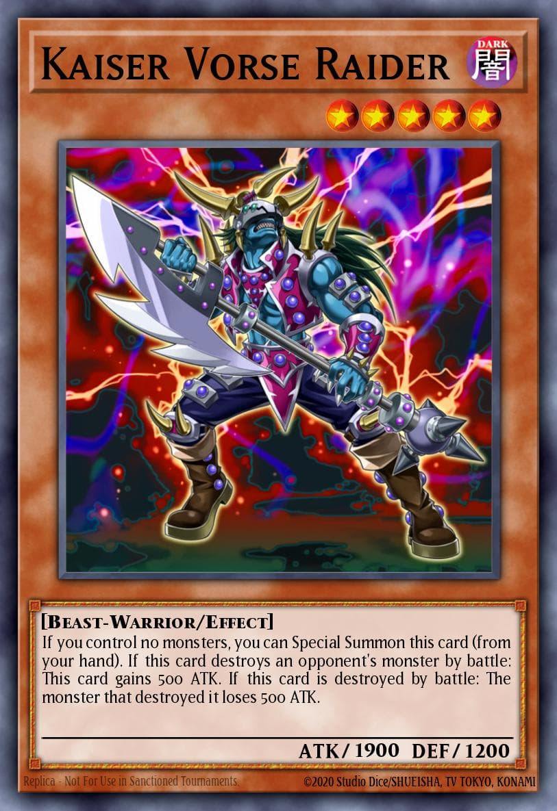 Kaiser Vorse Raider 2019 Yu-Gi-Oh! Japanese 20th Anniversary Legend Collection